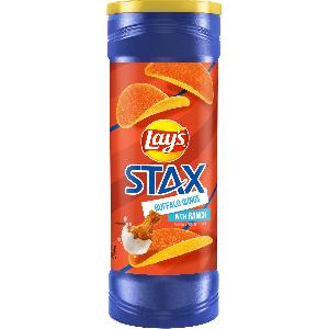 LAYS ® STAX BUFFALO WINGS WITH RANCH 5.5OZ-155.9G