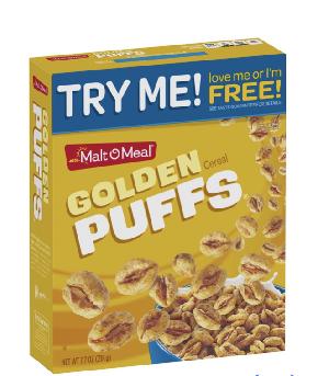 GOLDEN  PUFFS ® CEREAL 7.7OZ-218G