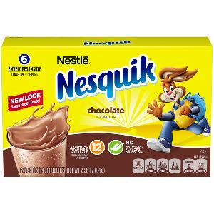 NESTLE ® NESQUIK ® CHOCOLATE 2.96OZ-84G-6PACK