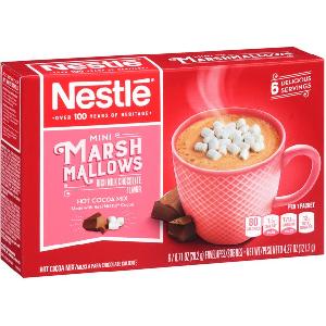 NESTLE ® MINI MARSH MALLOWS HOT COCOA MIX 4.27OZ-121.2G-6PACK