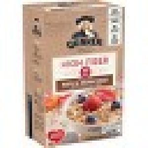 QUAKER ® INSTANT OATMEAL HIGH FIBER MAPLE&BROWN SUGAR 12.6OZ-344G