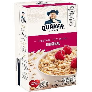 QUAKER ® INSTANT OATMEAL ORIGINAL 11.8OZ-336G