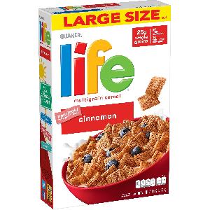 QUAKER ® LIFE ® CINNAMON 18OZ-513G