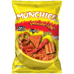 MUNCHIES ®FLAMIN HOT SNACK MIX 26.2GR/9.25OZ