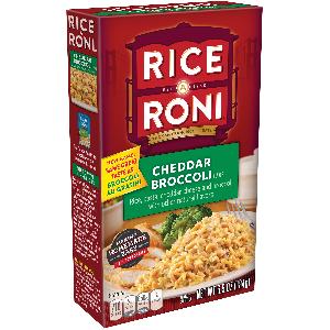 RICE RONY ® CHEDDAR BROCCOLI 6.5OZ 184G