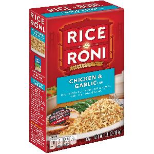 RICE RONY ® CHICKEN & GARLIC 5.9OZ 167G