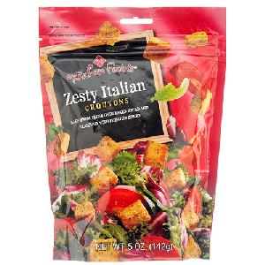 KITCHEN FIXINS ® ZESTY ITALIAN CROUTONS 5OZ-141G