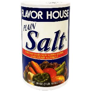 PLAIN SALT ® FLAVOR HOUSE 26OZ-737G