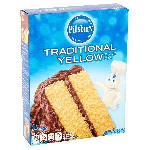 PILLSBURY ® TRADITIONAL YELLOW CAKE MIX 15.25OZ-432G