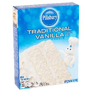 PILLSBURY ® TRADITIONAL VANILLA CAKE MIX 15.25OZ-432G