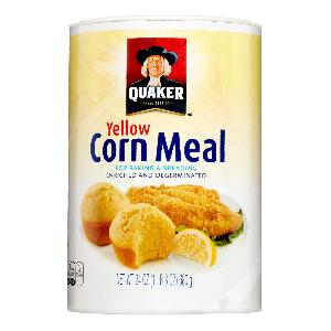 QUAKER ® YELLOW CORN MEAL 24OZ-680G