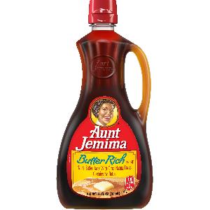 AUNT JEMIMA ®  BUTTER RICH SYRUP 24OZ-710ML