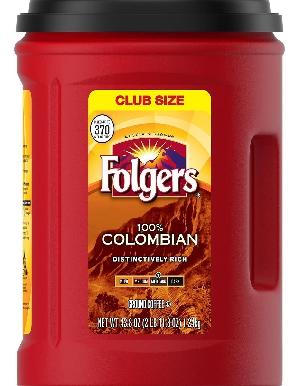 FOLGERS® 100% COLOMBIAN MED-DARK