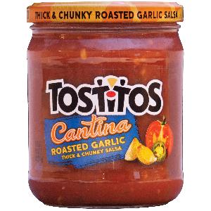 TOSTITOS ® ROASTED GRALIC THICK & CHUNKY SALSA 439GR - 15.5OZ