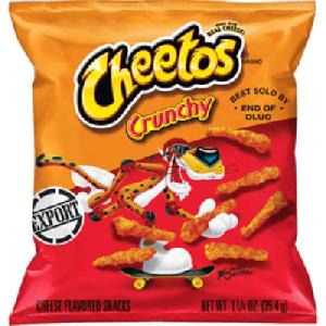 CHEETOS ® CORN CRUNCHY 1.25OZ -35.4GR