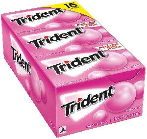 TRIDENT ® BUBBLEGUM 14 STICKS