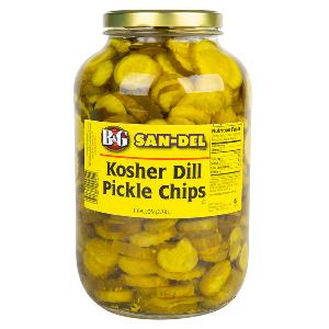 B&G KOSHER DILL ®SAN-DEL KOSHER DILL PICKLE 3.78L-60.48OZ