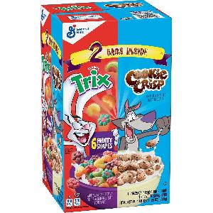 GENERAL MILLS® TRIX & COOKIE CRISP CEREAL 793GR/28OZ