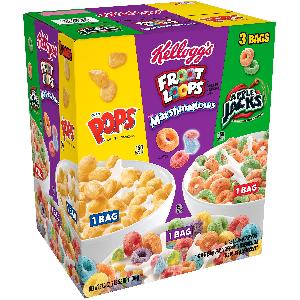 KELLOGG’S ®APPLE JACKS & FROOT LOOPS & CORN POPS 1.05KG/37.3OZ