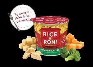 RICE RONI ® RICE RONI CHEDDAR BROCOLI CUPS 64G/2.25OZ