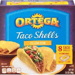 ORTEGA ® ORTEGA TACO SHELLS 109G/3.8OZ