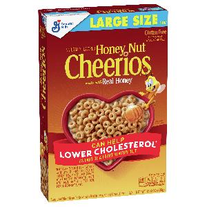 GENERAL MILLS CHEERIOS ® HONY NUT CHEERIOS CEREAL 436G/ 15.4OZ