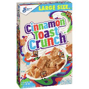 GENERAL MILLS ® CRUNCH TOAST CINNAMON CEREAL 476G/16.8OZ