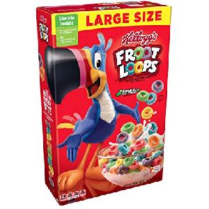 KELLOGGS ® FROOT LOOPS CEREAL 416G /14.7OZ