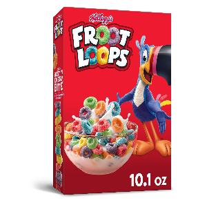 KELLOGGS ® FROOT LOOPS CEREAL 286G /10.1OZ