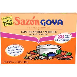 GOYA  ® GOYA SAZON CORIANDER AND ANNATTO 180G/6.33OZ