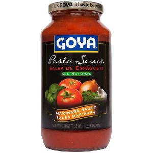 GOYA ® PASTA SAUCE MARINARA 25OZ