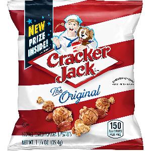 CRAKER JACK ® CRAKER JACK CARMEL COATED POPCORN & PEANUTS 35.4G /1.25OZ