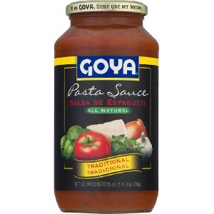 GOYA ® PASTA SAUCE TRADITIONAL 25OZ