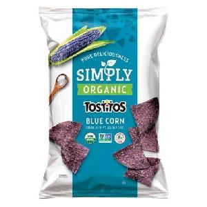 TOSTITOS ® SIMPLY ORGANIC BLUE CORN 255.1GR 9 OZ