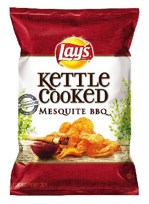 LAYS ® LAYS KETTLE COOKED BBQ 184.2 GM /6.5 OZ