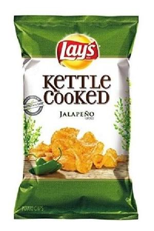 LAYS ® LAYS KETTLE JALAPENO  COOKED  60.3 GM / 2.125 OZ