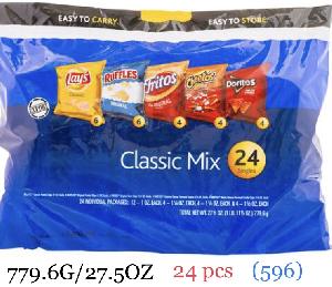 FRITO LAY VARIETY PACKS ® CLASSIC MIX 779.6 G /27.5 OZ