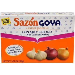 GOYA ® SAZON GARLIC AND ONION 3.52OZ