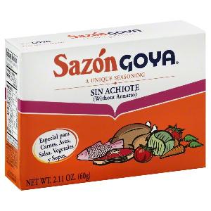 GOYA ® SAZON WITHOUT ANNATTO 2.11