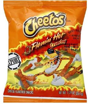 CHEETOS ®  FLAMIN HOT CRUNCHY 1.25OZ